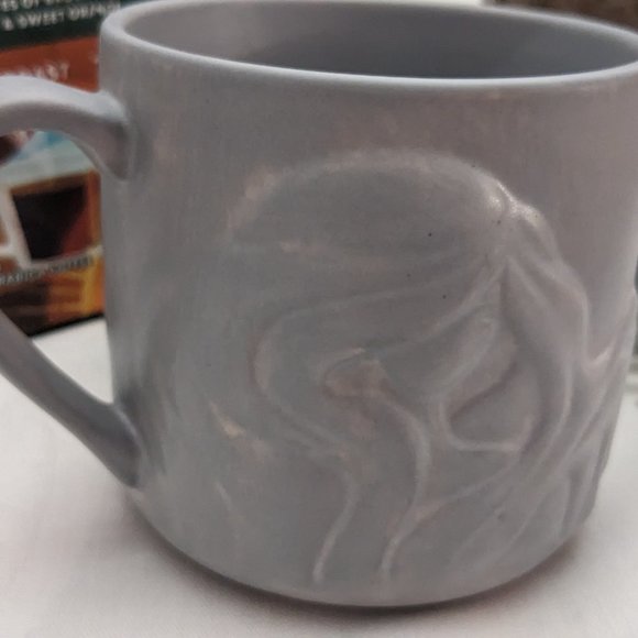 Starbucks Since 71  Embossed Mermaid Siren Gray 12 oz Coffee/Tea/Chocolate Mug - Picture 8 of 14